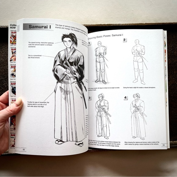 BOOK • “How to Draw Manga: Ninja & Samurai Portrayal” • - Picture 11 of 14